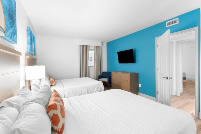 Caribbean Resort - 2 Bedroom Ocean View Deluxe Condo