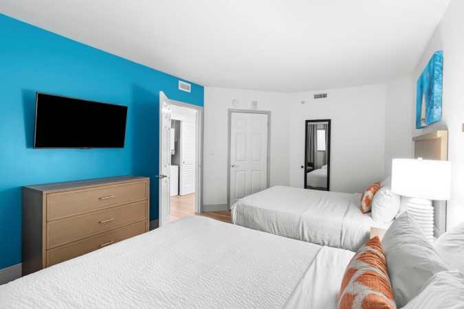 Caribbean Resort - 2 Bedroom Ocean View Deluxe Condo