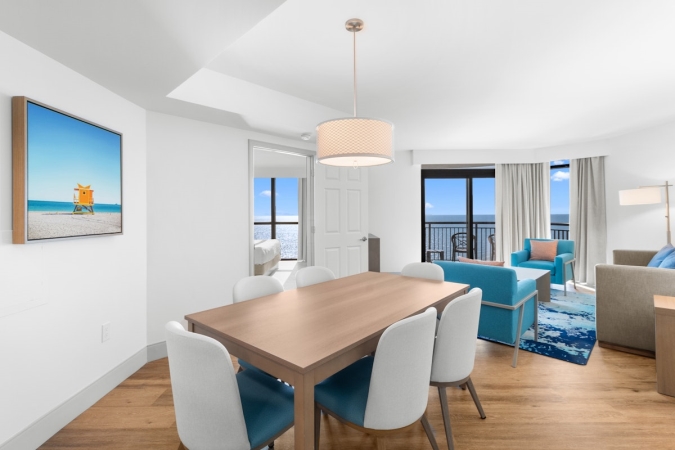 Caribbean Resort - 3 Bedroom Oceanfront Deluxe Corner Condo