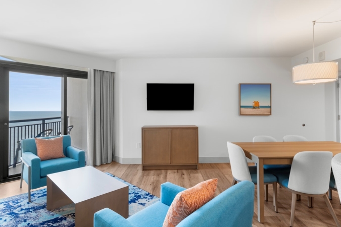 Caribbean Resort - 2 Bedroom Ocean View Deluxe Condo
