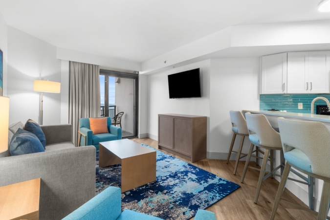Caribbean Resort - 3 Bedroom Ocean View Deluxe Condo